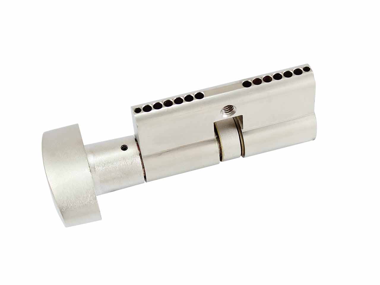 CILINDRO TECON TC5 PREMONTADO POMO NIQUEL-MATE R 15mm
