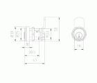 CILINDRO TECON TC5 SB5BU M23 BUZON PREMONTADO