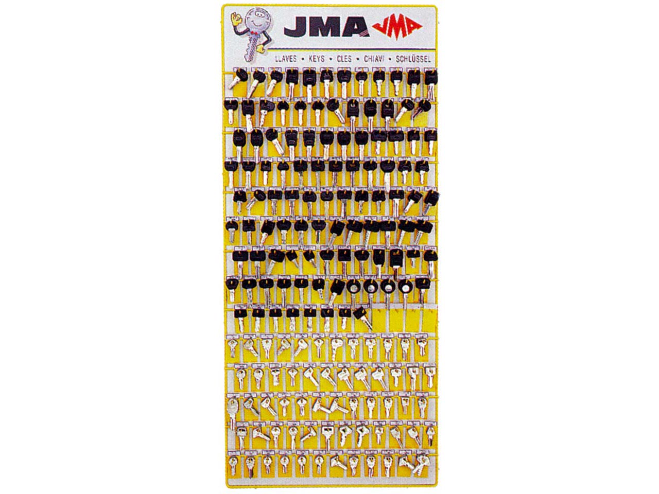 EXPOSITOR SIN LLAVES FIJO PARED ORMA