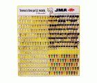 EXPOSITOR SIN LLAVES FIJO PARED ORMA-500