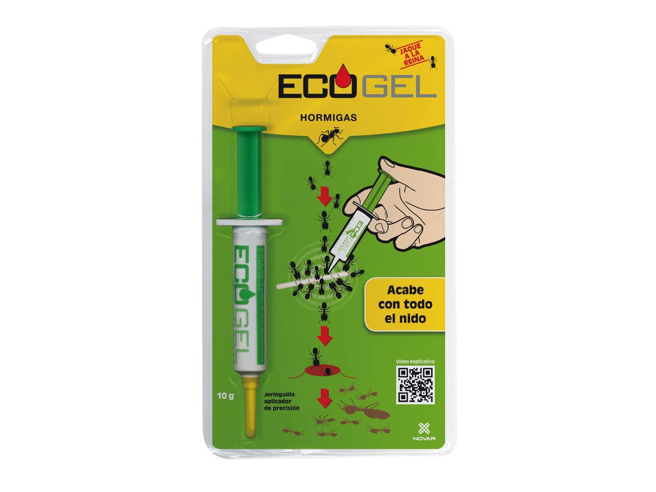 ECOGEL HORMIGAS JERINGA