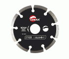 DISCO DIAMANTE CORTE SEGMENTADO LEMAN 115mm
