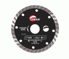 DISCO DIAMANTE CORTE CONTINUO LEMAN 115mm