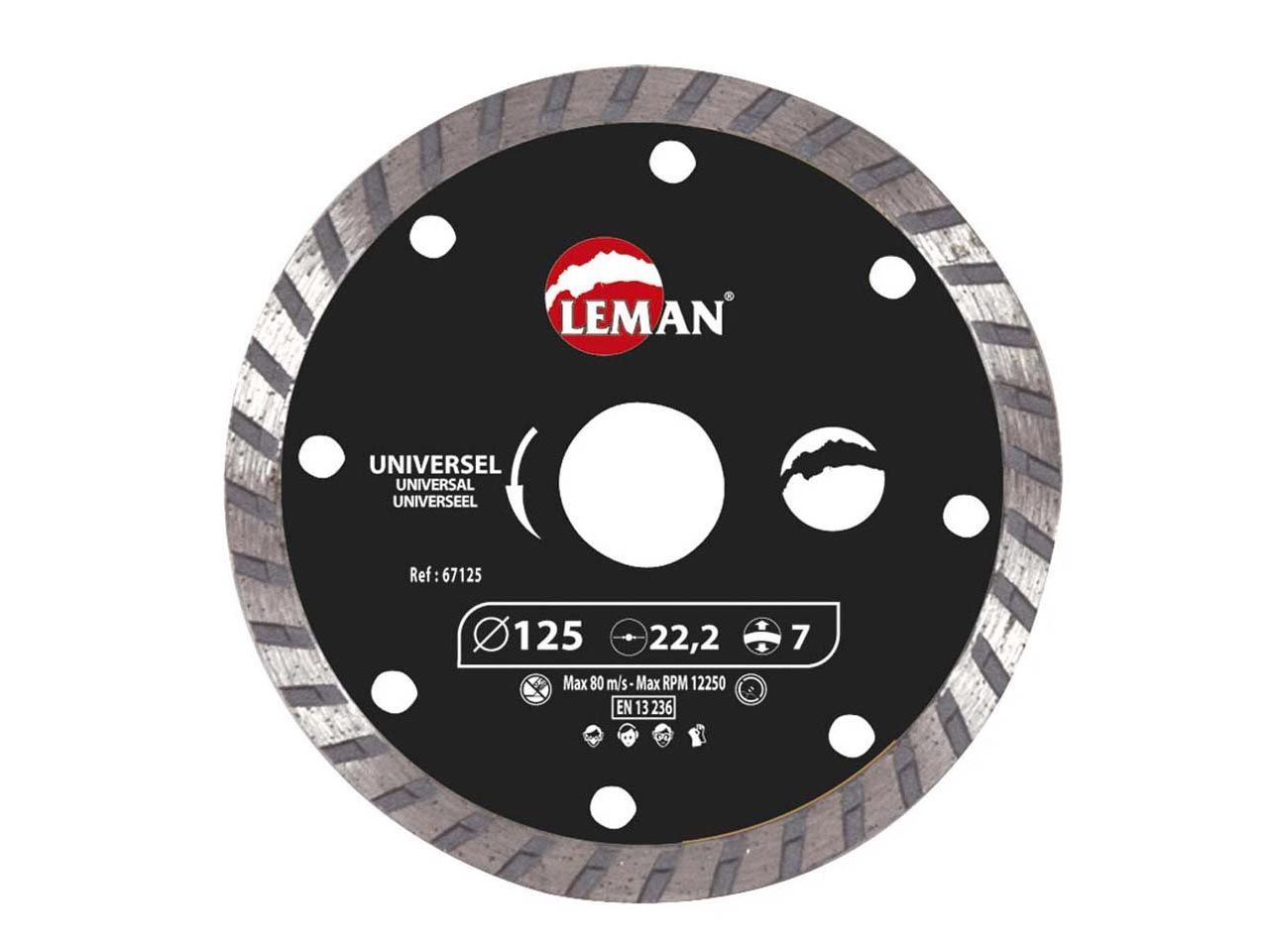 DISCO DIAMANTE CORTE CONTINUO LEMAN