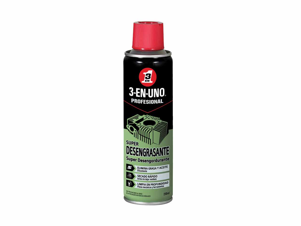 DESENGRASANTE 3-EN-UNO SPRAY 250ml