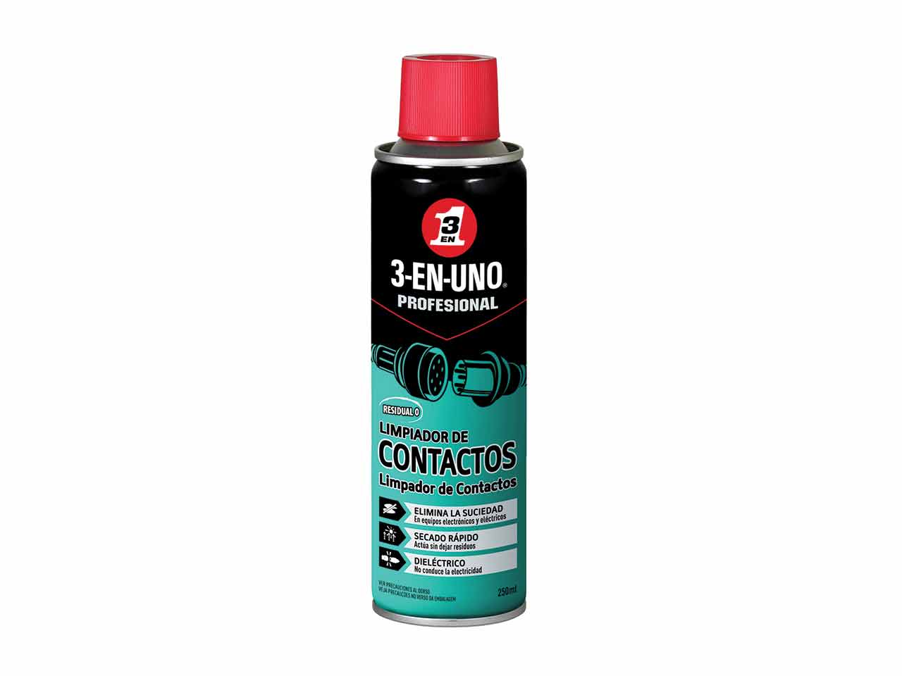 LIMPIADOR 3-EN-UNO DE CONTACTOS SPRAY 250ml