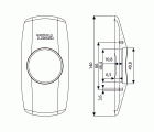EMBELLECEDOR GUARDA LLAVE TESA EMB855 ESMALTADO
