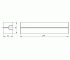 CIERRA PUERTAS TESA CT3000 FUERZA 2-3-4 BLANCO