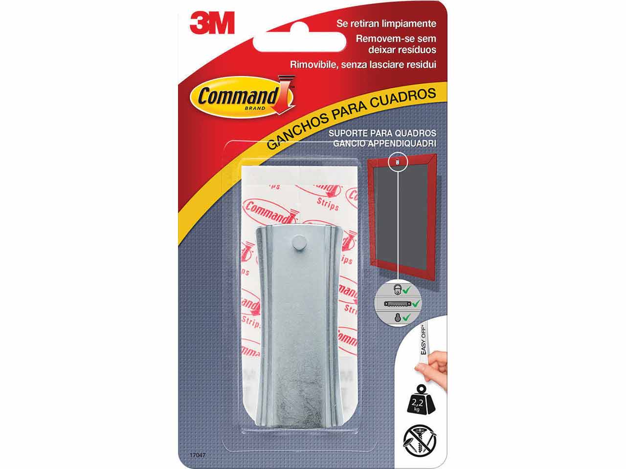 CLAVO METALICO PARA COLGAR CUADROS