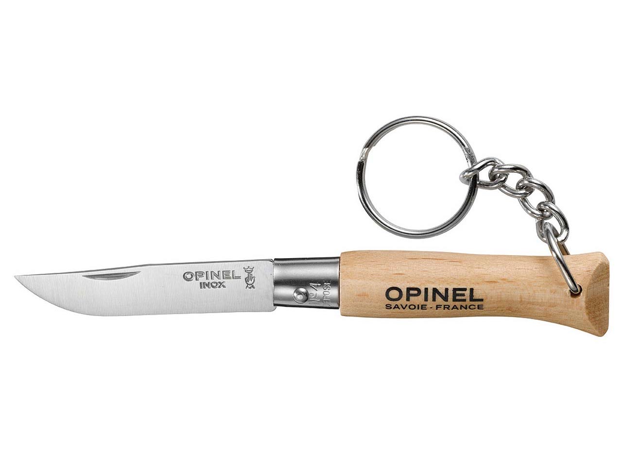 NAVAJA-LLAVERO OPINEL ACERO INOXIDABLE ORIGENES Nº 04 - 5cm