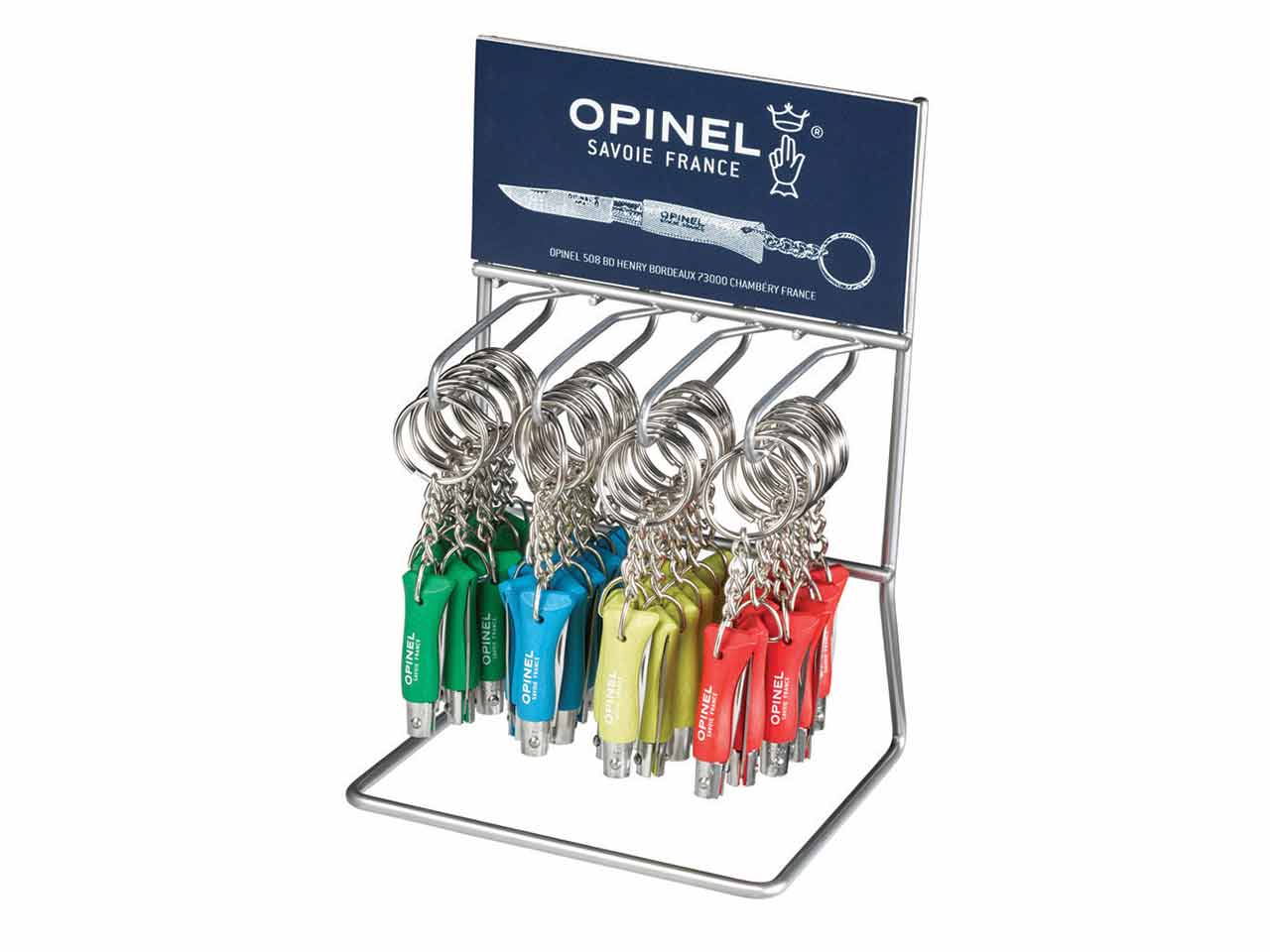 EXPOSITOR NAVAJA-LLAVERO OPINEL Nº 02 - 3,5cm 36uds POP