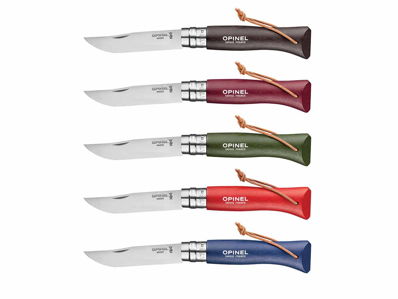 NAVAJA OPINEL ACERO INOXIDABLE Nº 08 - HOJA 8,5cm