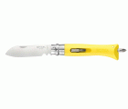 NAVAJA DESTORNILLADOR ACERO INOXIDABLE OPINEL Nº 09 - 8cm AMARILLO