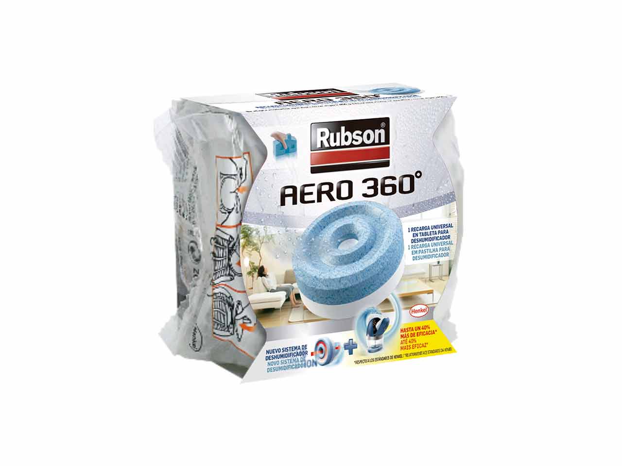 RECAMBIO DESHUMIDIFICADOR AERO 360º RUBSON