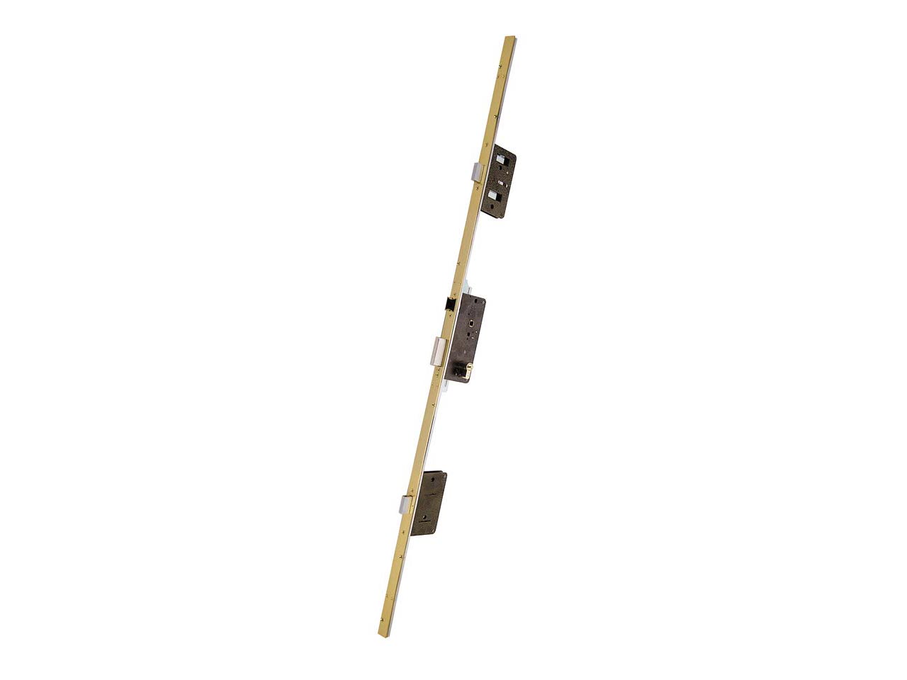 CERRADURA SEGURIDAD EMBUTIR MADERA 3 PUNTOS EZCURRA E2000/3 DS