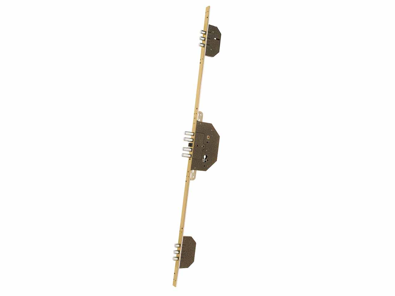 CERRADURA SEGURIDAD EMBUTIR MADERA 3 PUNTOS EZCURRA E-3040/3