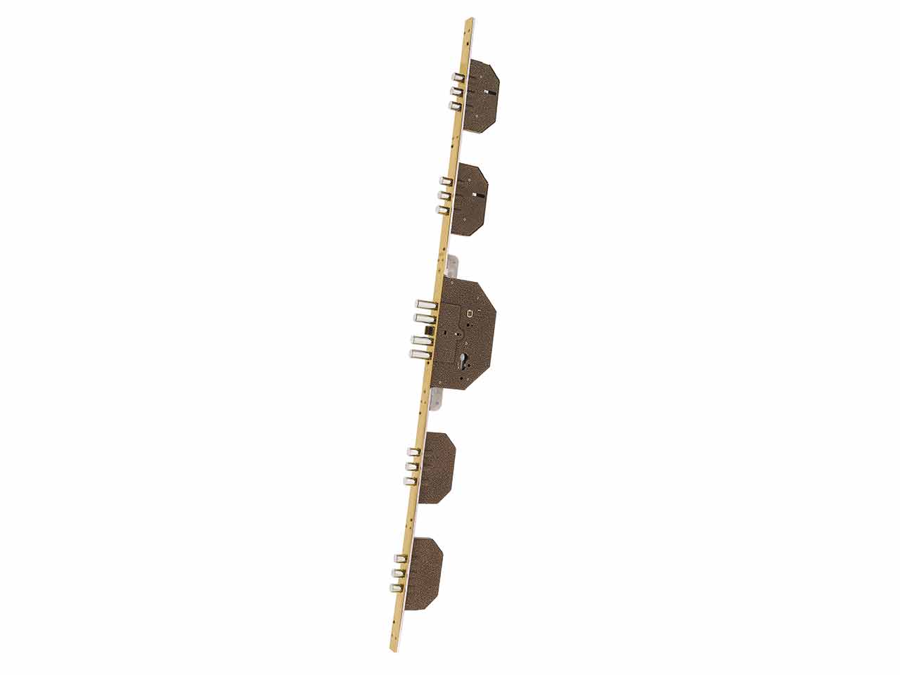 CERRADURA SEGURIDAD EMBUTIR MADERA 5 PUNTOS EZCURRA E-3044/3
