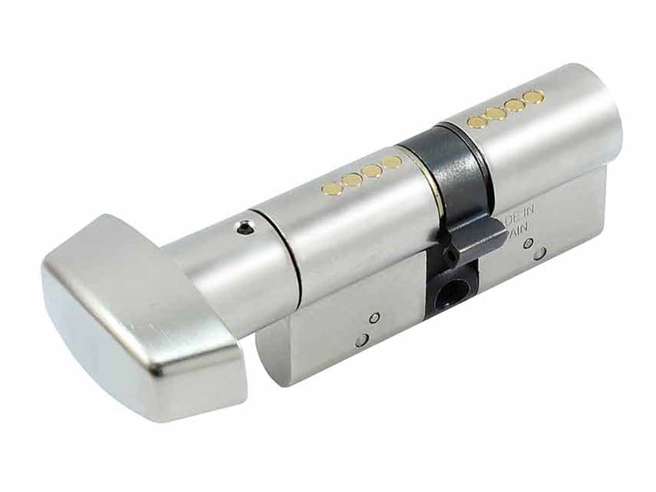 CILINDRO TECON TC-AR POMO NIQUEL-MATE R 13,2mm