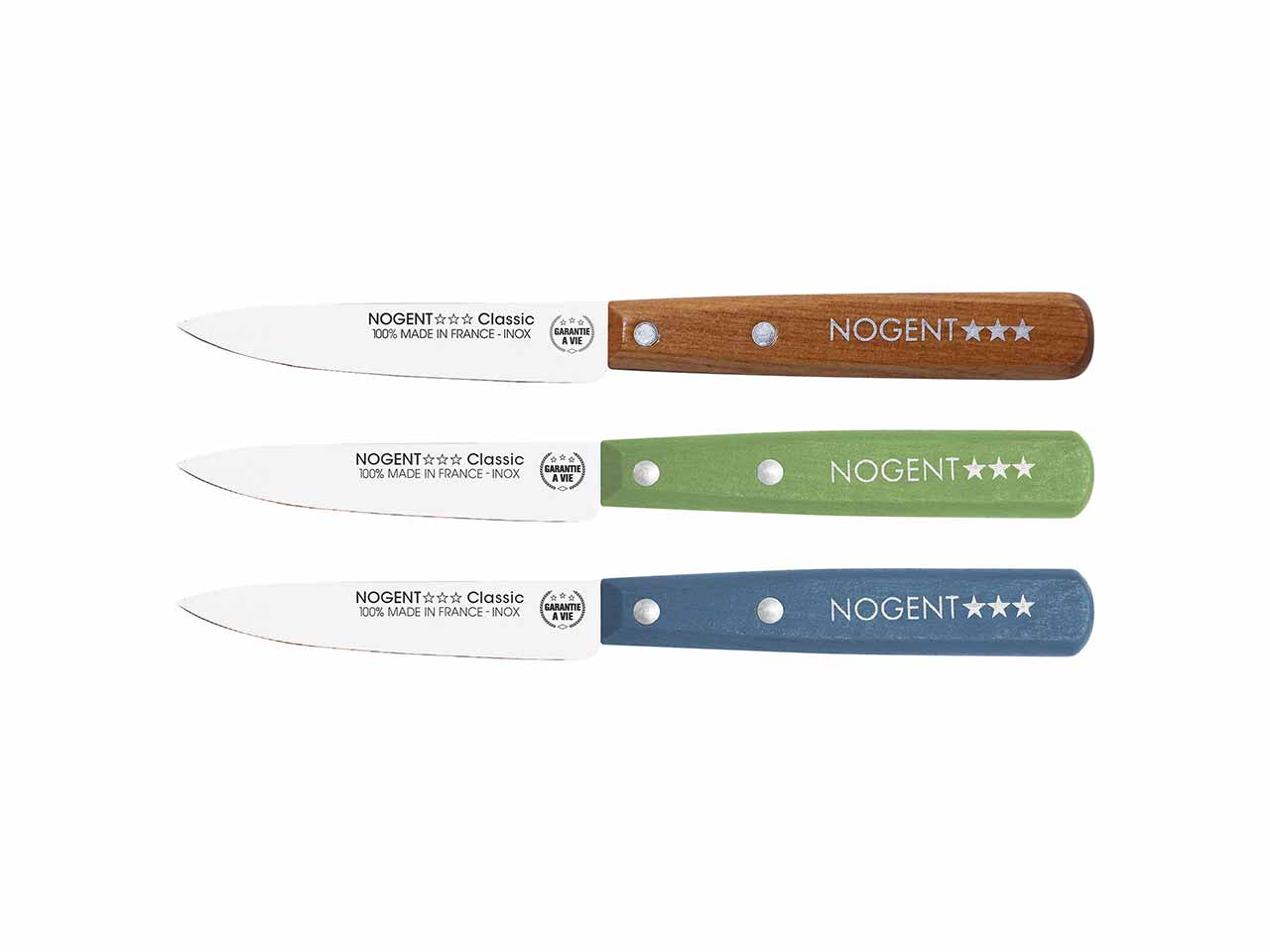 CUCHILLO PATATERO NOGENT MANGO MADERA COLOR 9cm