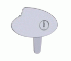 CERRADURA AGA MUEBLE CRISTAL LENGUETA 356