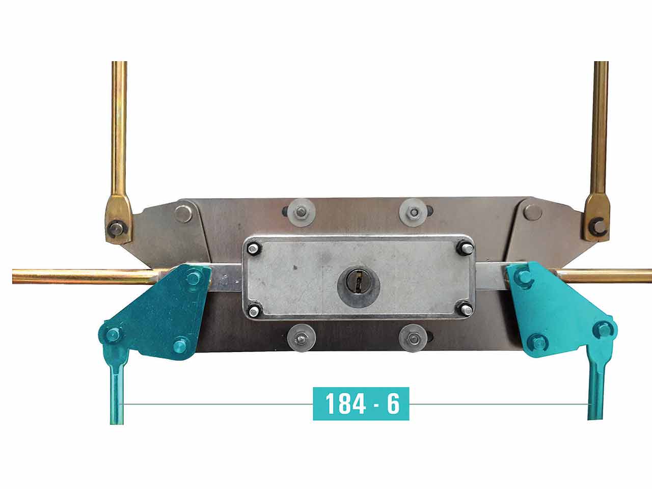 CERRADURA AGA 184 PUERTAS ENROLLABLES / BASCULANTES