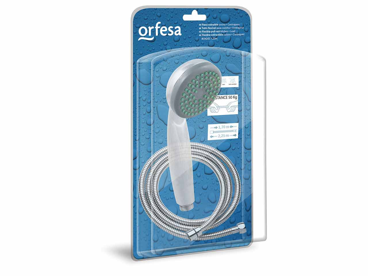 KIT MANGO+FLEXO CON 50% AHORRO DE AGUA