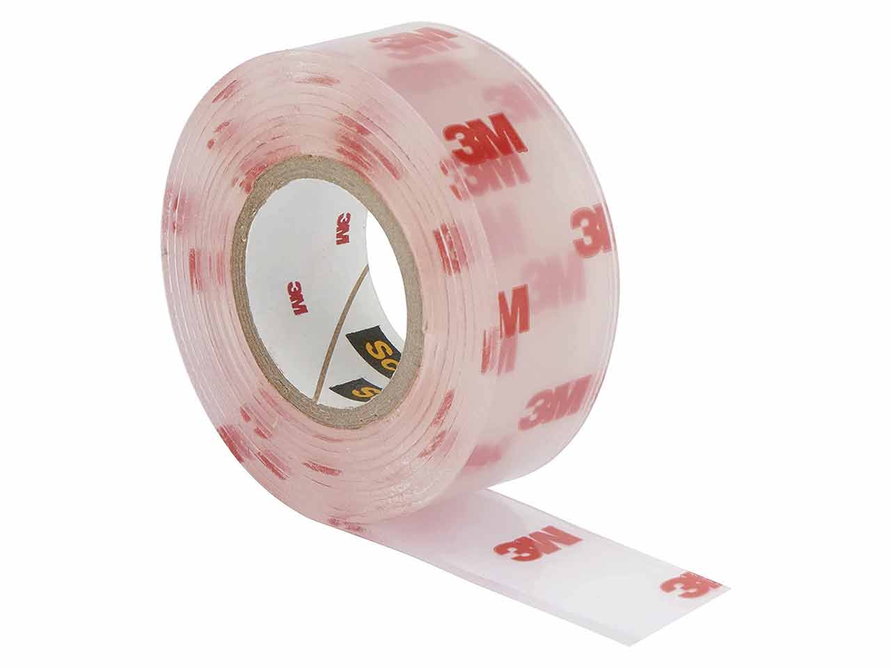 CINTA DOBLE CARA 3M TRANSPARENTE 19mmx1,5m.