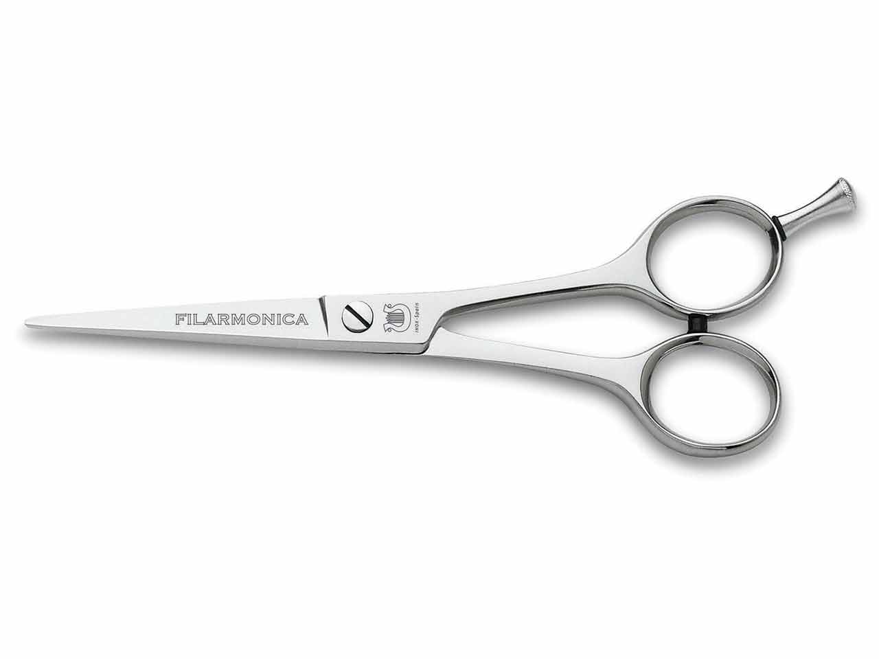 TIJERA PELUQUERO CON TOPE FILARMONICA 6