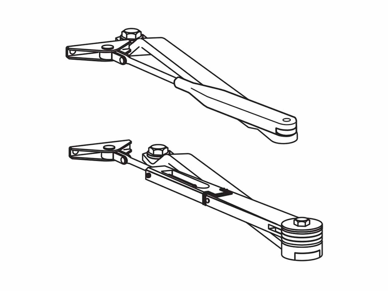 BRAZO CIERRAPUERTAS DORMAKABA TS 68 - COMPAKT