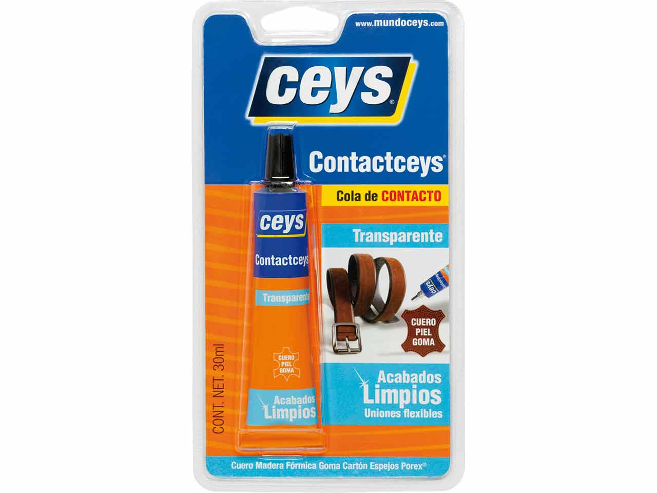 ADHESIVO DE CONTACTO CONTACTCEYS TRANSPARENTE