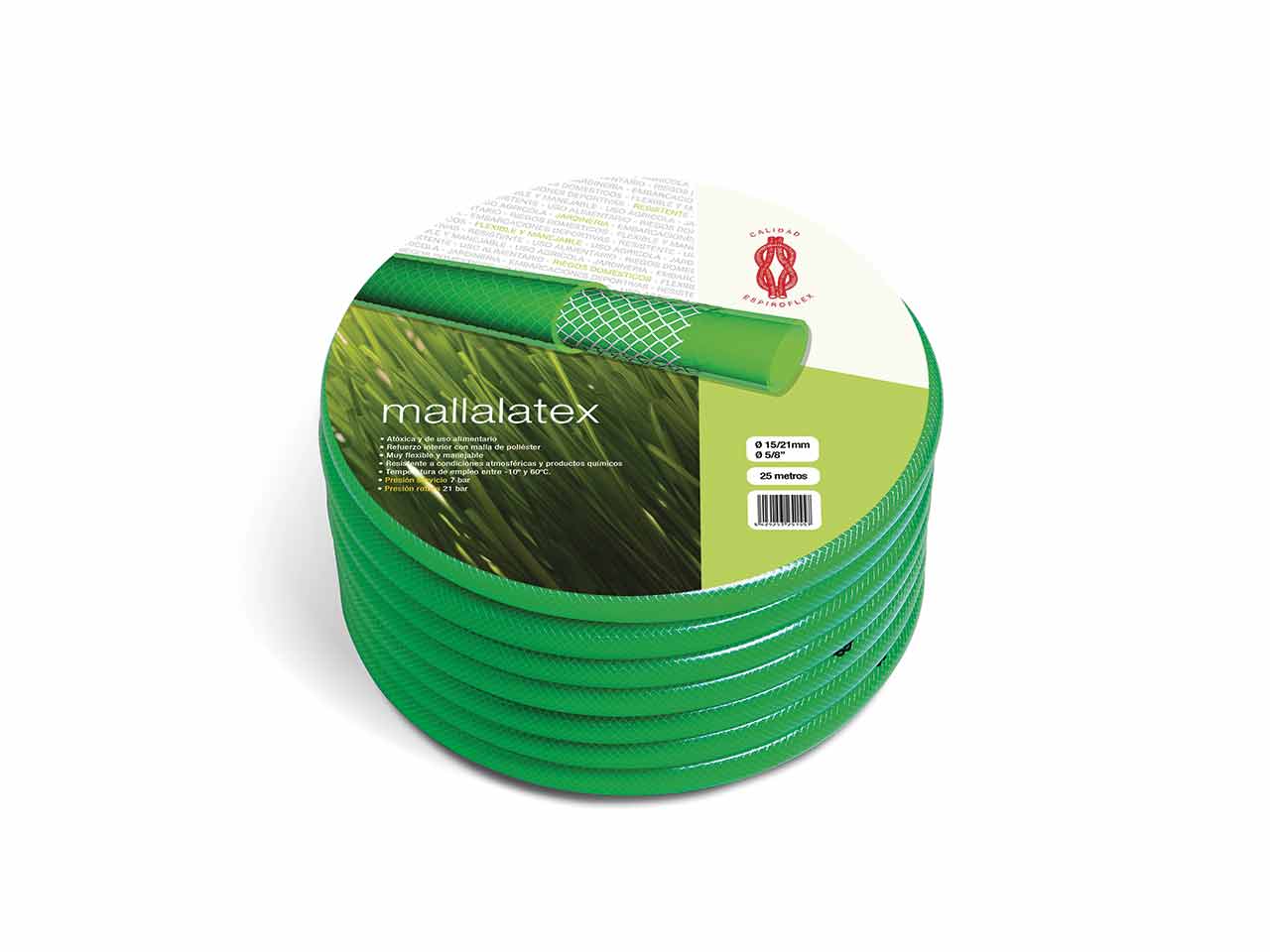 MANGUERA RIEGO MALLA-LATEX