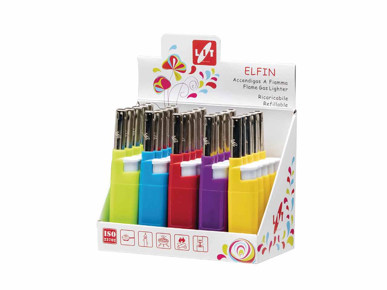 ENCENDEDOR MINI ELFIN (EXPOSITOR 25 UNID)