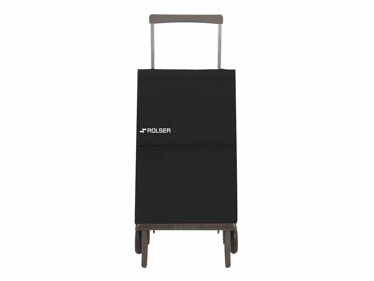 CARRO COMPRA ROLSER PLEGABLE PLEGAMATIC NEGRO