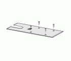 PLACA INOXIDABLE PARA CIERRAPUERTAS BTS-65