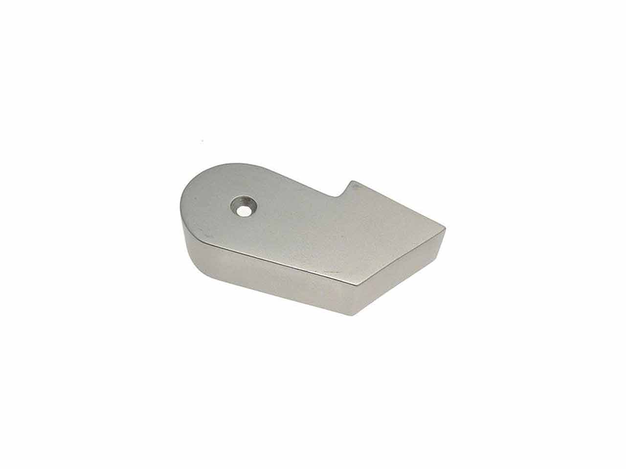 EMBELLECEDOR 7481 ALUMINIO CIERRAPUERTAS DORMAKABA BTS PLATA