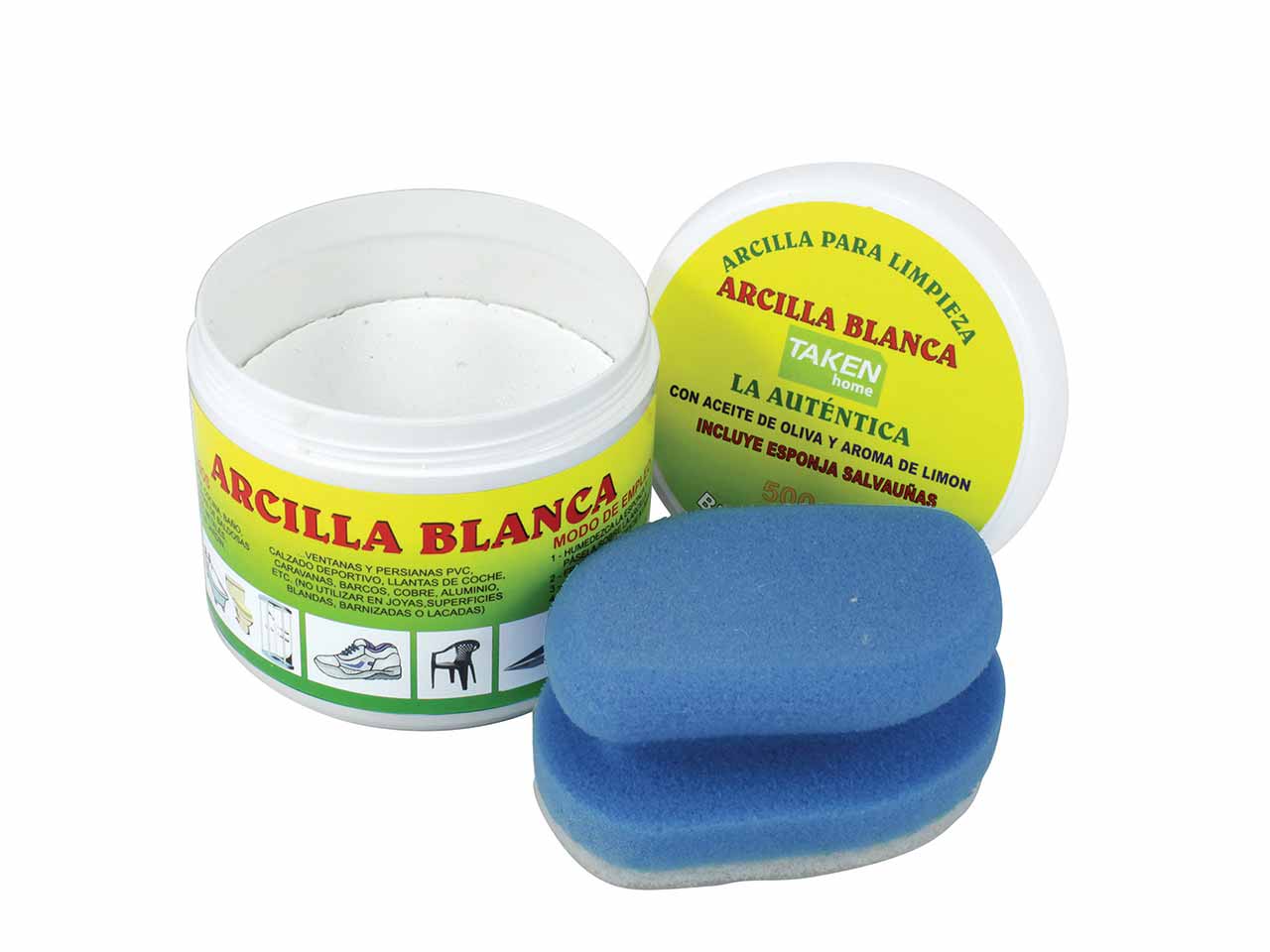 ARCILLA BLANCA TAKEN 600 gr