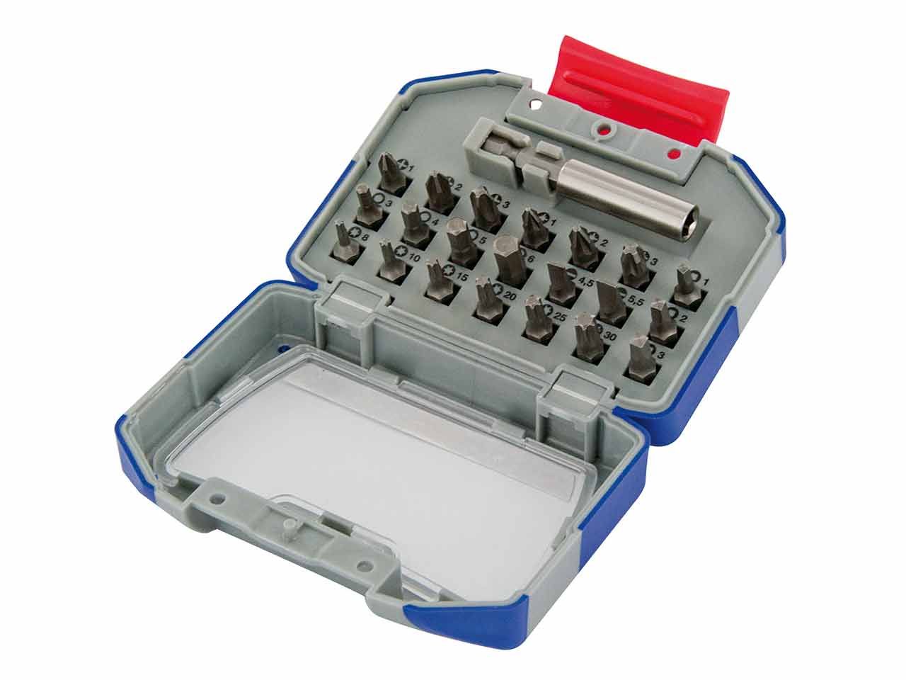 ESTUCHE 22 PIEZAS DE PUNTAS + PORTAPUNTA