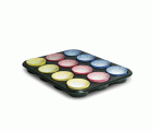 MOLDE GARDENIA 12 CUPCAKES + 60 CAPSULAS