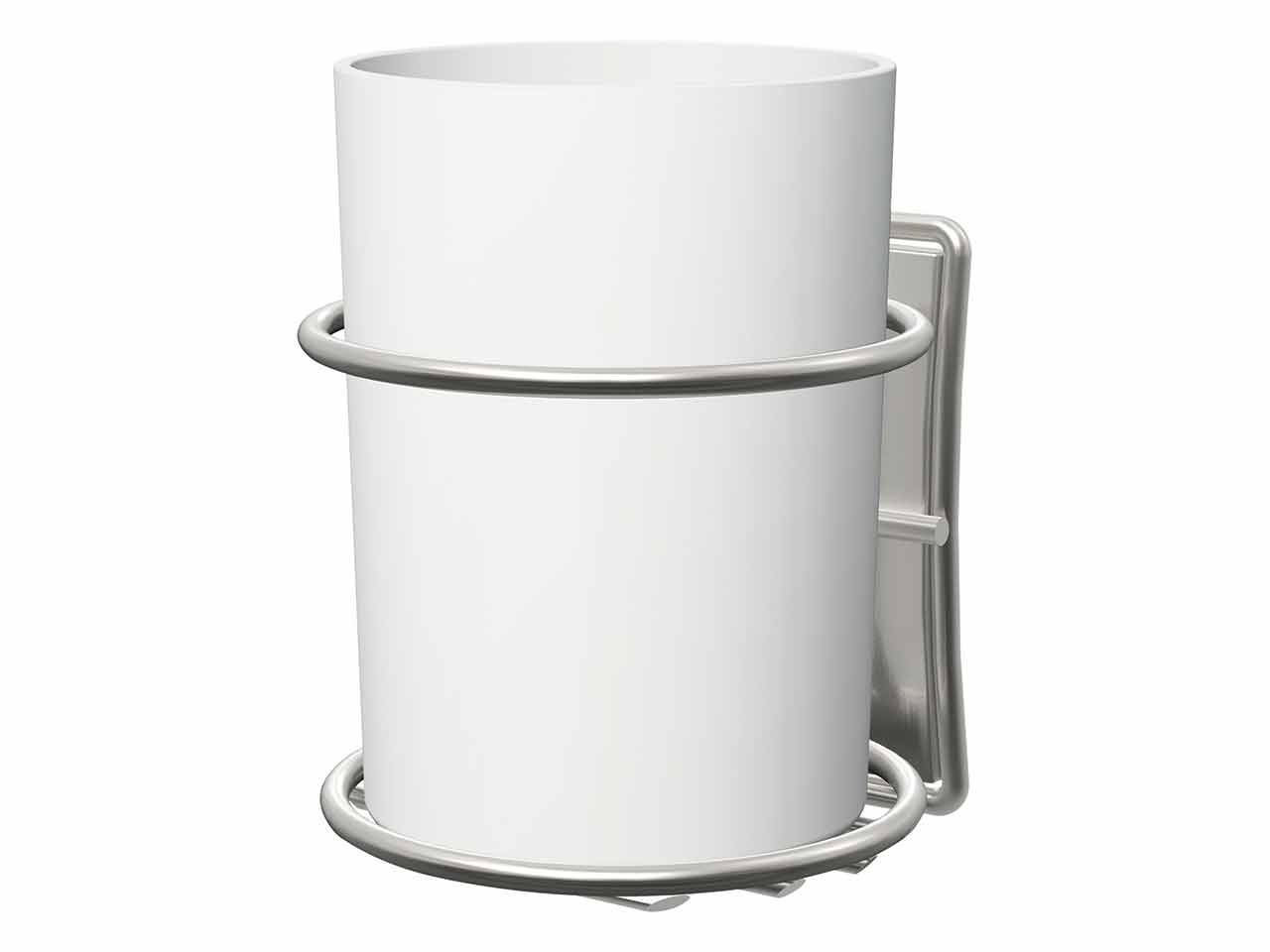 VASO PORTACEPILLOS COMMAND MIXTO NIQUEL+BLANCO
