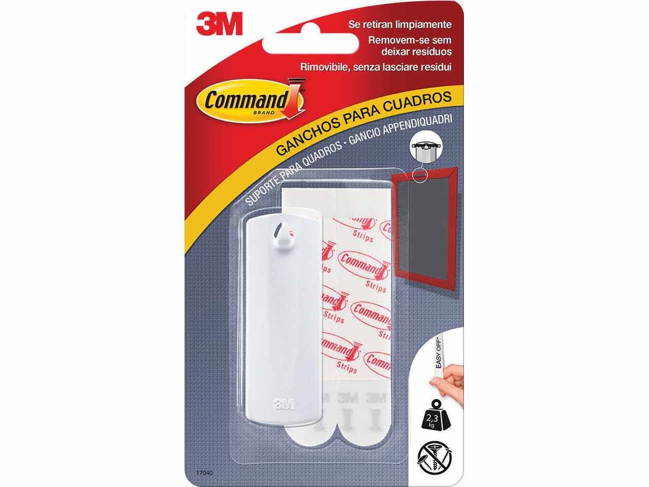 GANCHO COMMAND SOPORTE PARA CUADROS