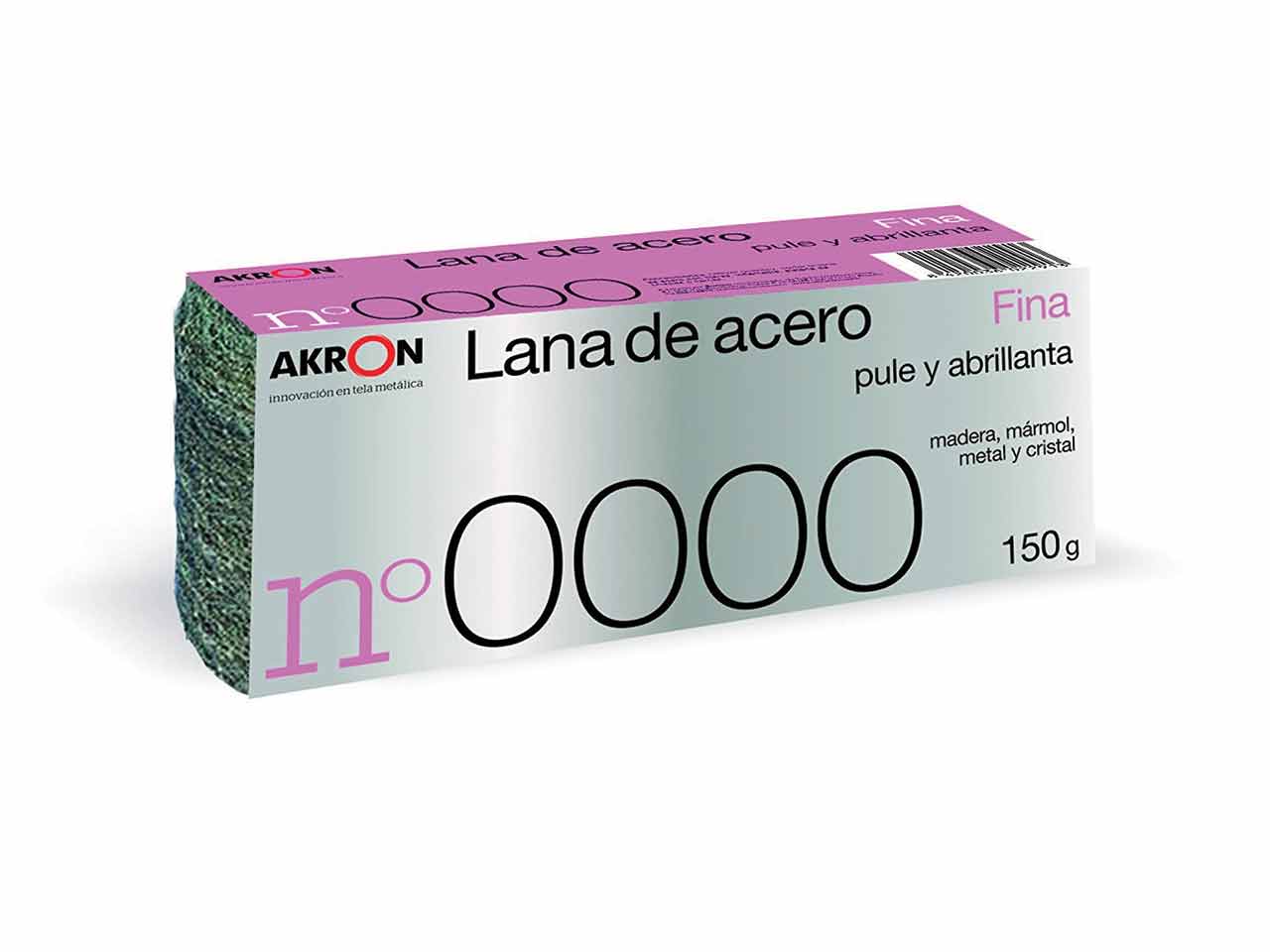 TORTA LANA DE ACERO 150gr