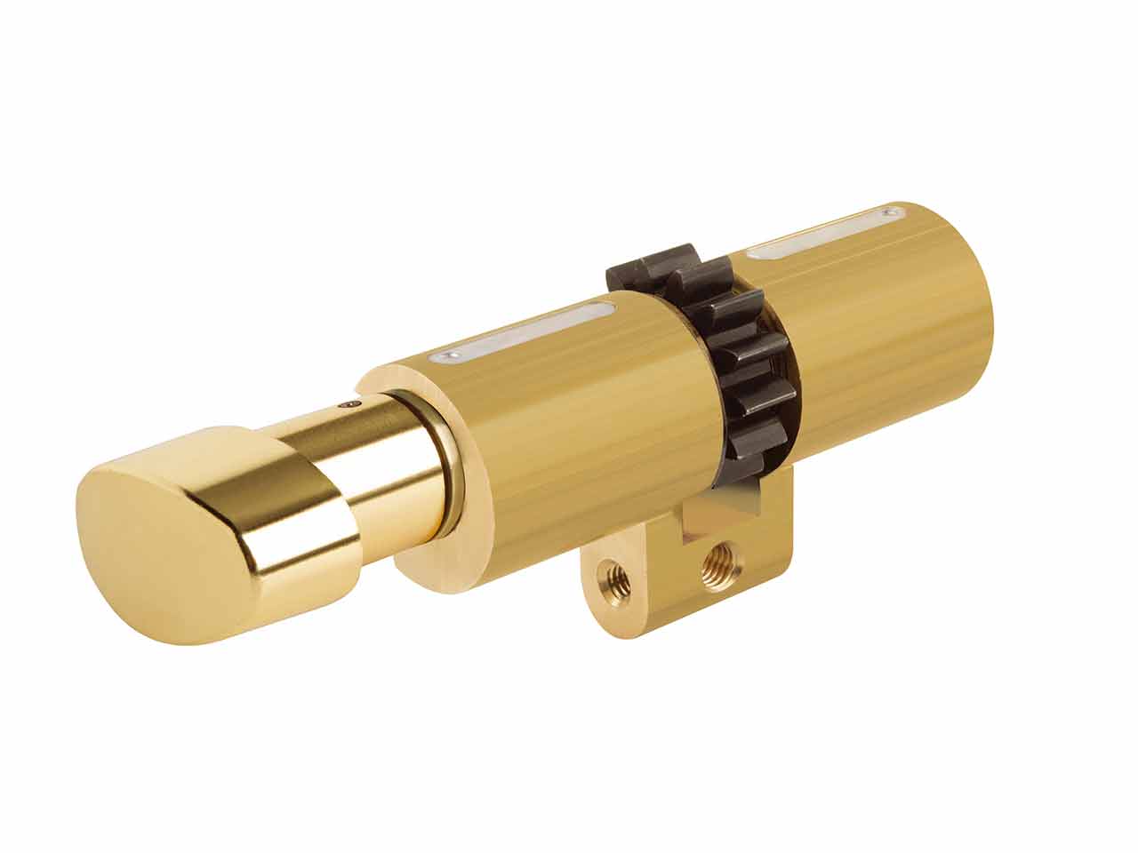CILINDRO TECON TC6 PERFIL SUIZO LATÓN R 14 DIENTES BOTÓN