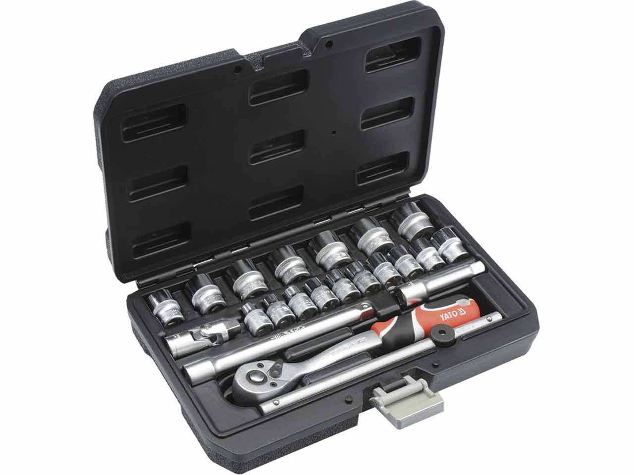 JUEGO 22 PIEZAS LLAVES DE VASO 3/8