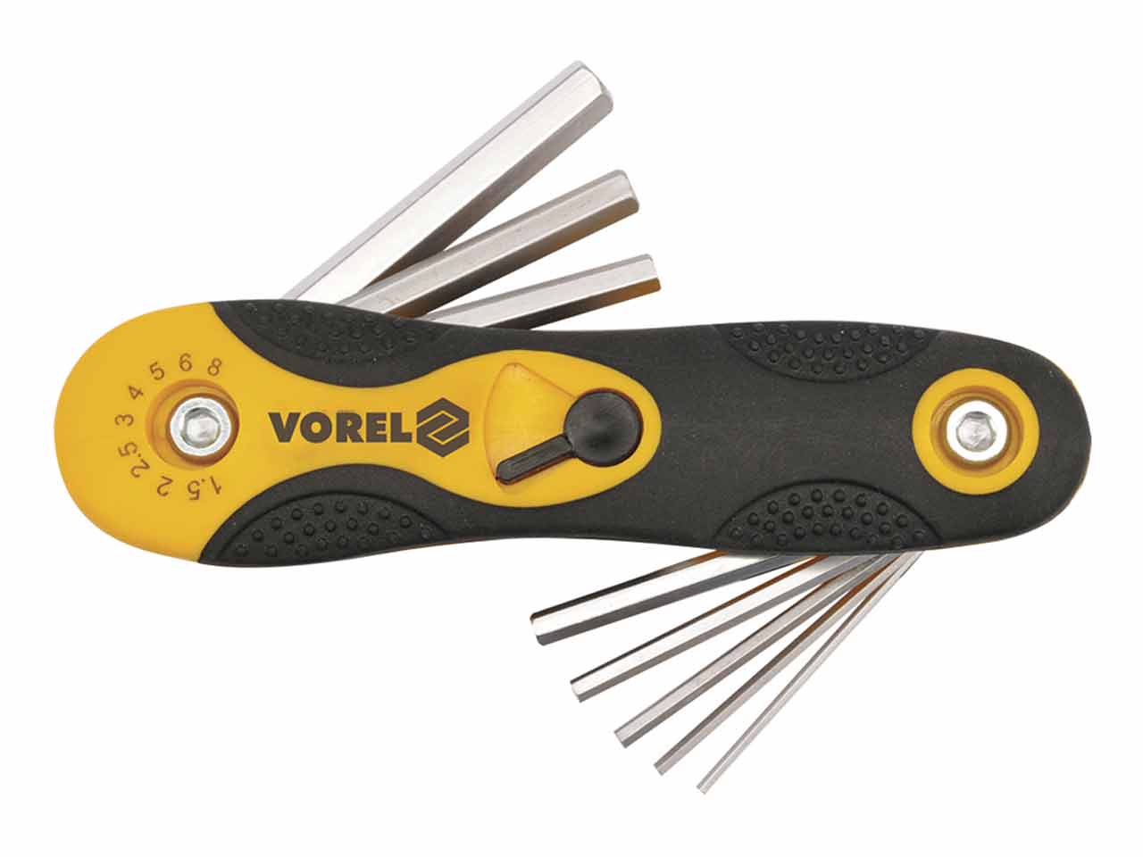 JUEGO 8 LLAVES ALLEN SOPORTE NAVAJA TOYA