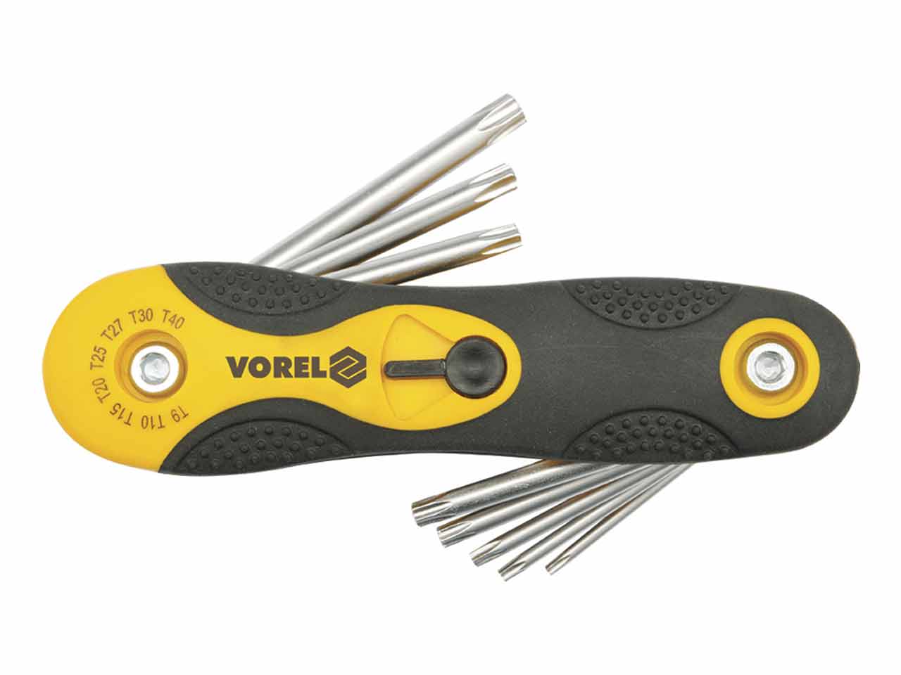 JUEGO 8 LLAVES TORX SOPORTE NAVAJA TOYA