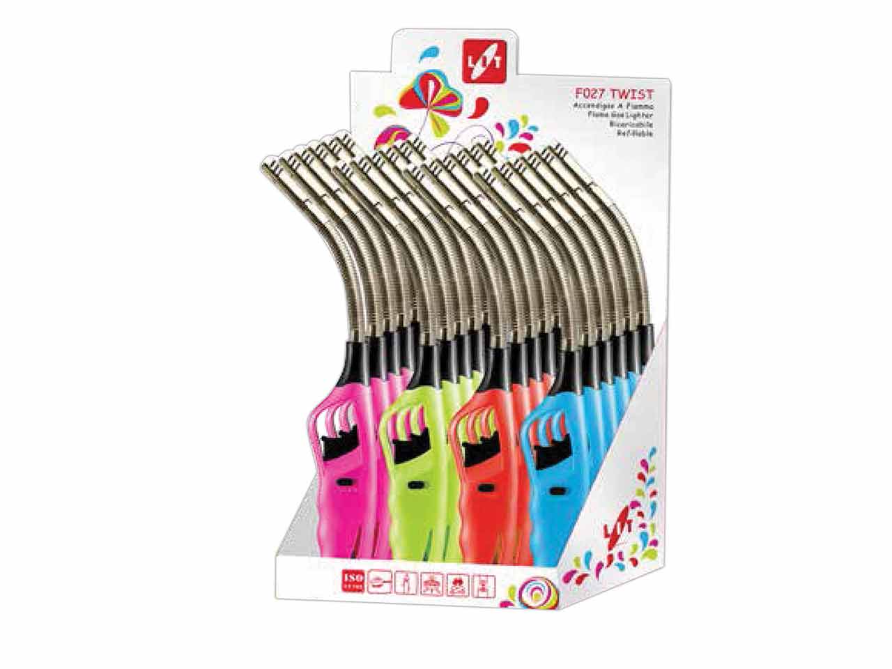 ENCENDEDOR FLEXIBLE-TWIST (EXPOSITOR 24 UNID)