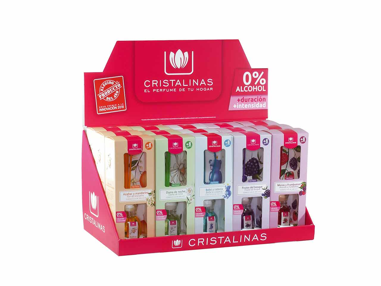 AMBIENTADOR MIKADO CRISTALINAS 45ml. (Expositor 15unid)