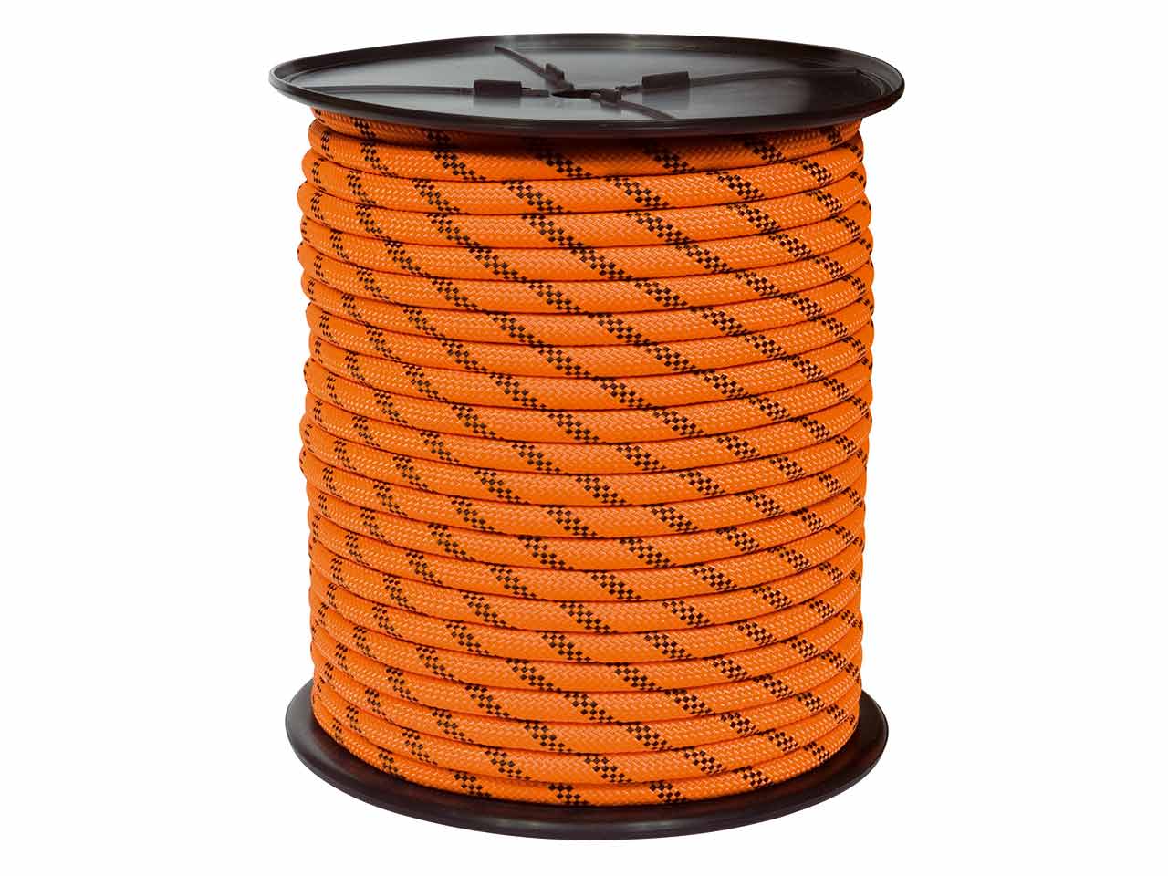 CARRETE CUERDA NYLON TAKEN VALONA NARANJA FLUORESCENTE-NEGRO