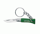 NAVAJA-LLAVERO OPINEL ACERO INOXIDABLE ORIGENES Nº 02 - 3,5cm VERDE POP