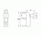POMO ANTIPANICO EXTERIOR PHT06 PLATA PUERTAS PZ EI